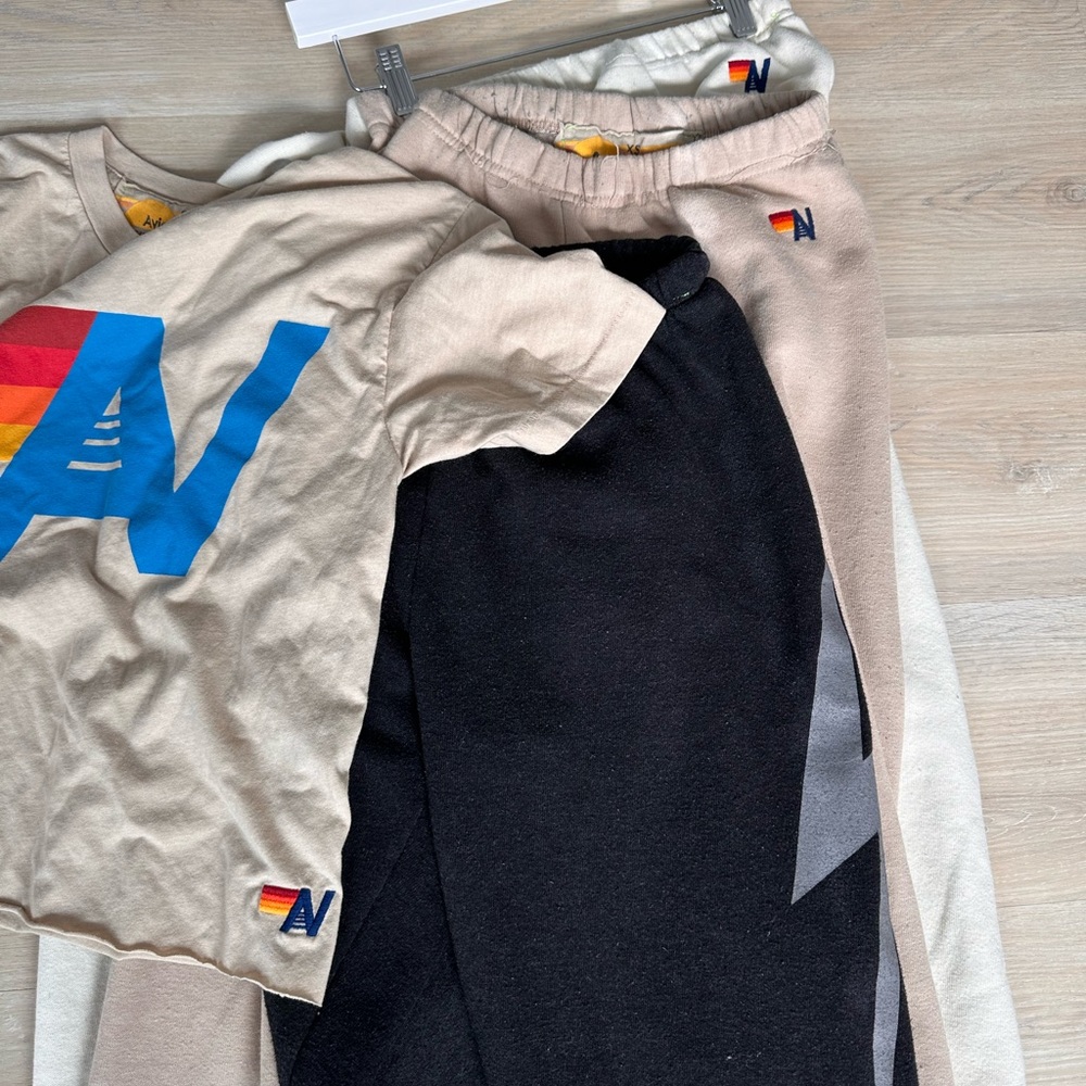 Lot of Aviator nation sweats and T-shirt